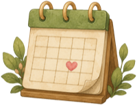 Watercolor calendar