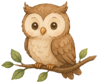 Watercolor owl